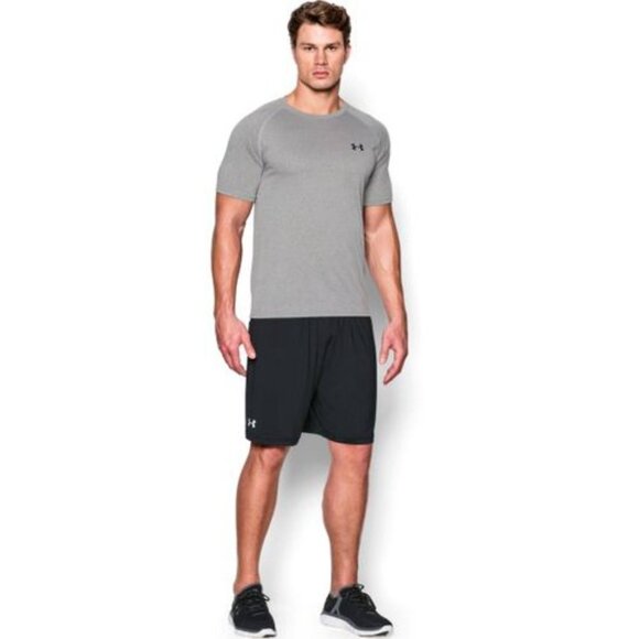 Men's UA Raid Team Shorts - Black (001) - Picture 2 of 3